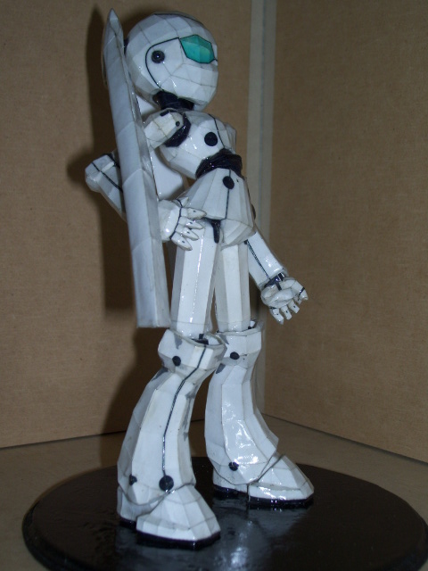 Drossel Papercraft 2