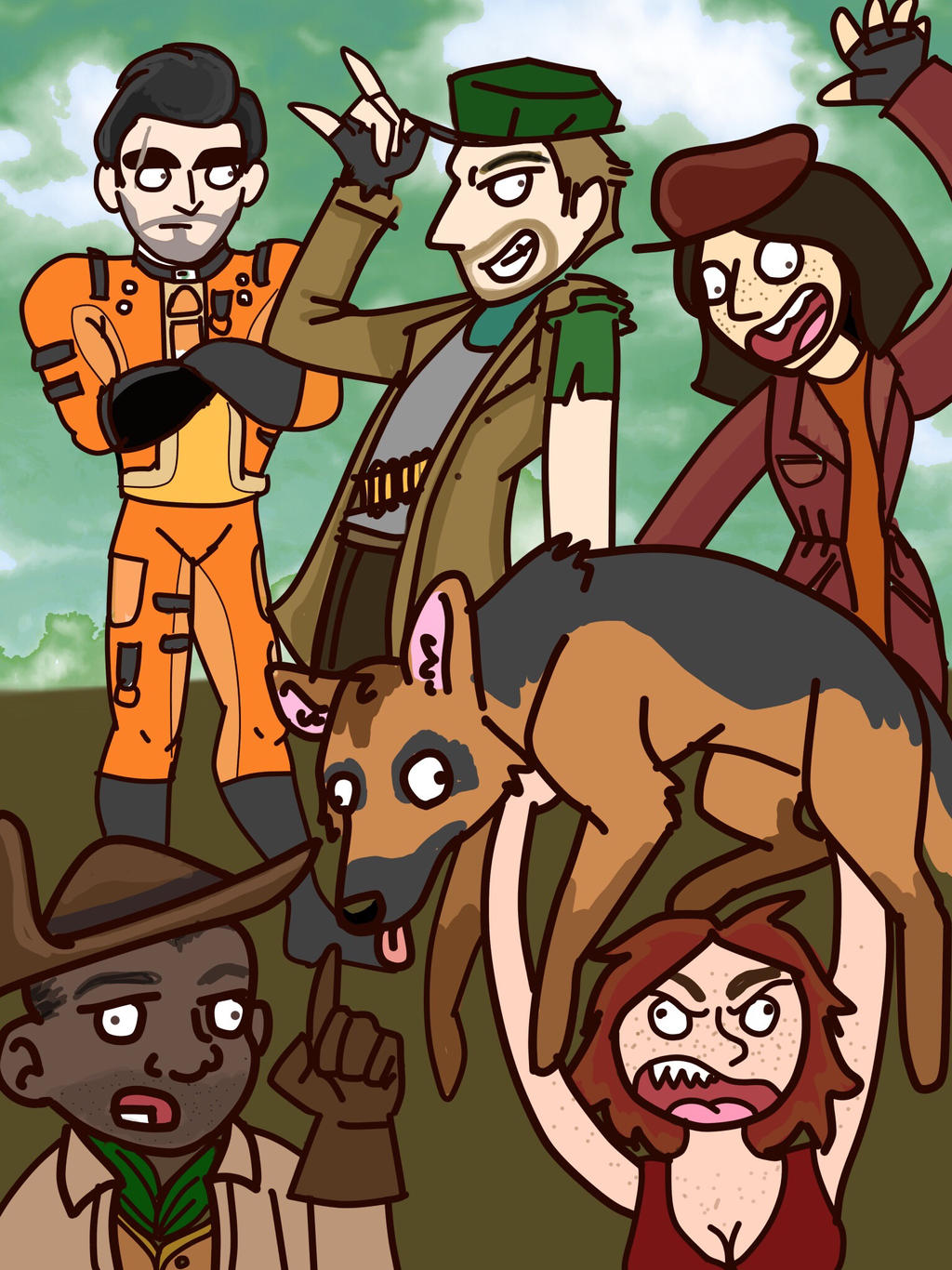 Fallout Muppet Fallout companions by MuppetsWthPeopleEyes on DeviantArt