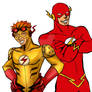 The Flash and Kid Flash