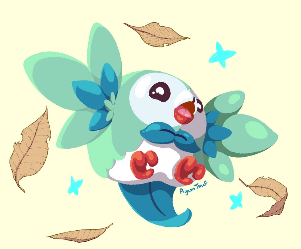Shiny Rowlwt Shiny Rowlet by PigeonThief on DeviantArt