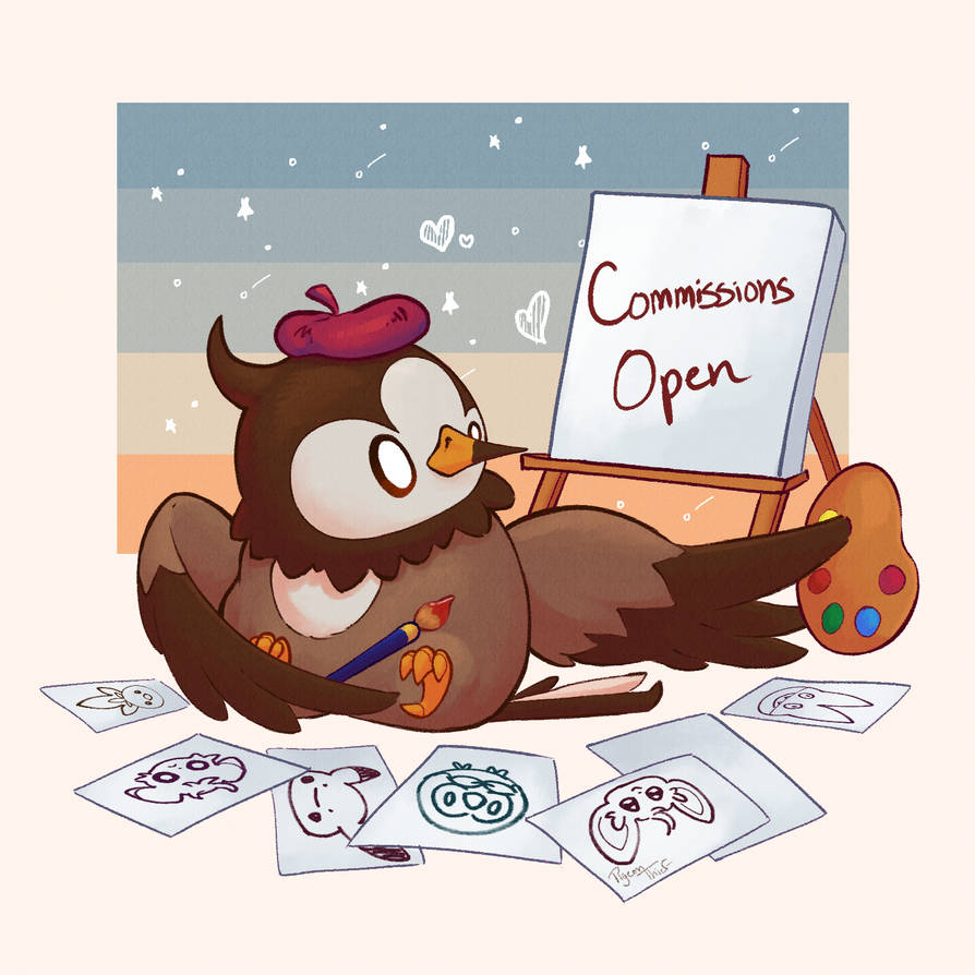 Shiny Starly by PigeonThief on DeviantArt