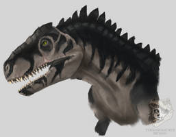 Jurassic World study: The Giganotosaurus