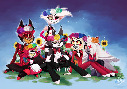 Hazbin Pride Roses