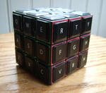 Qwerty-Cube by graphicpoetry