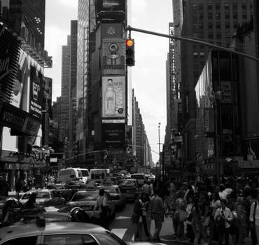 STOP. Times SQ.