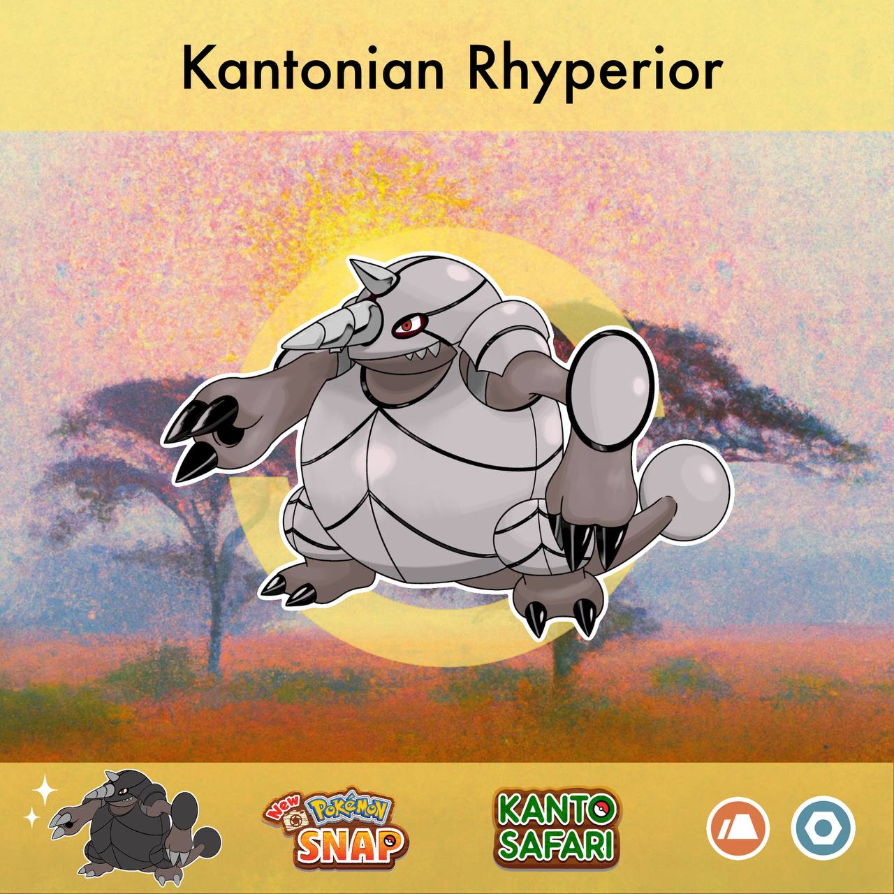 Grotle Rhyperior Kantonian Rhyperior by Eclairattack on DeviantArt