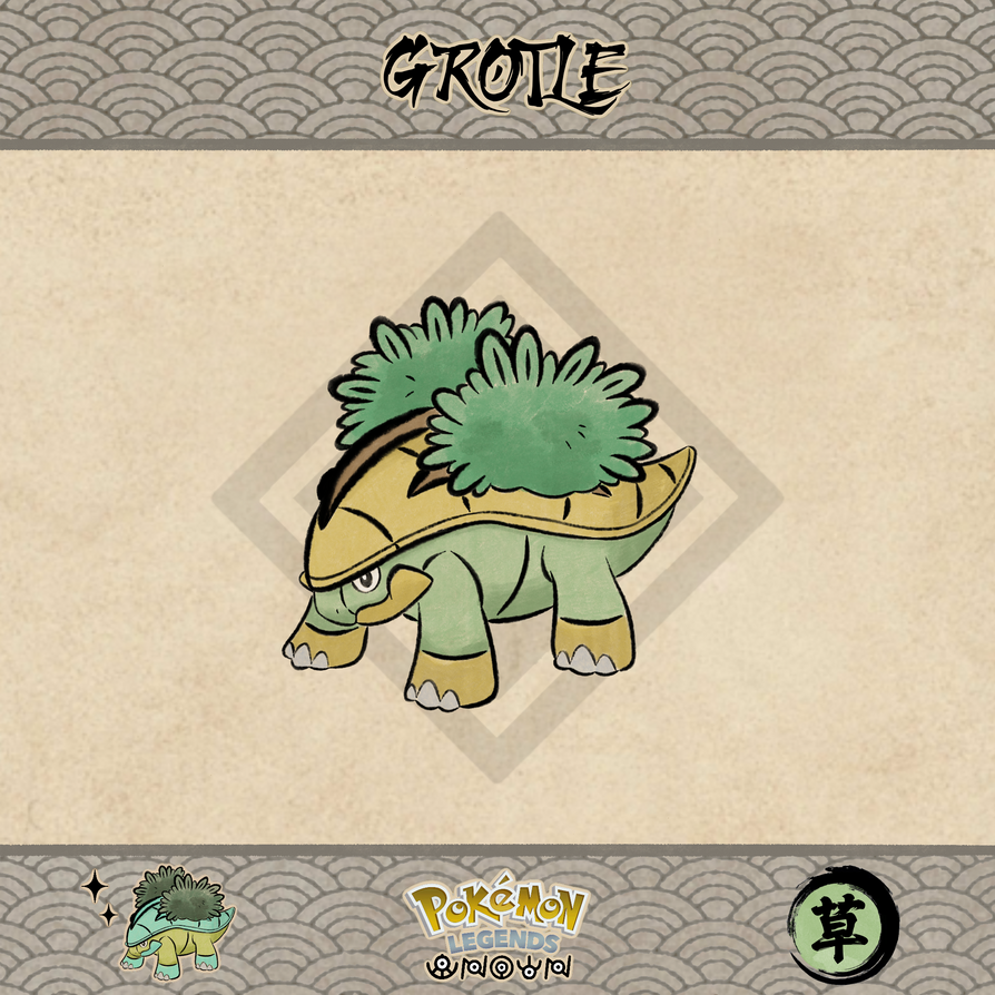 Grotle Running Animation Grotle by Eclairattack on DeviantArt