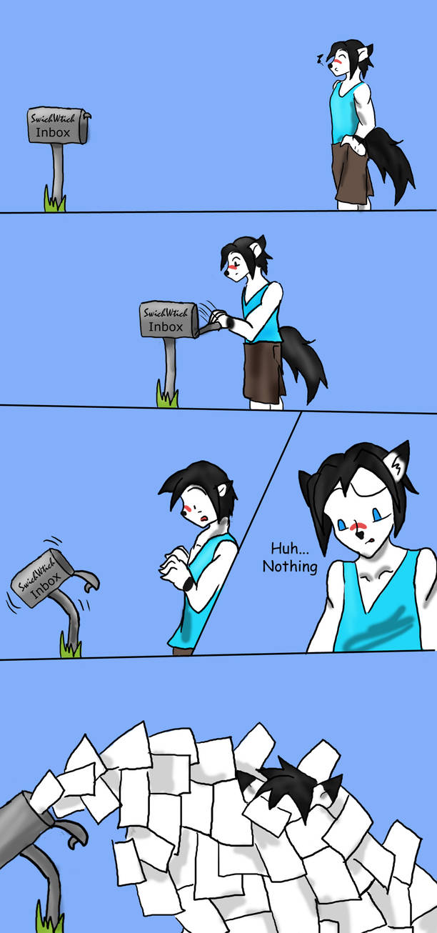 Inbox overload by SwichWitch on DeviantArt