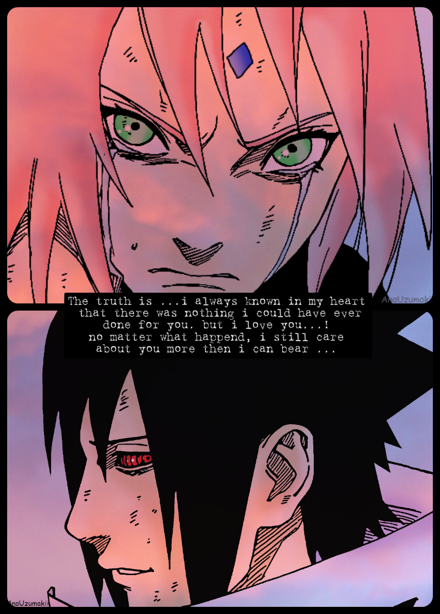 sasuke y sakura, uıɐɹ ıq noʎ ǝʌol ı ◕‿◕