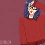 Marinette with glasses...