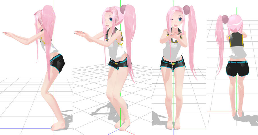 MMD Tda Custom Model WIP