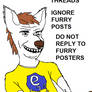 Hide furry threads