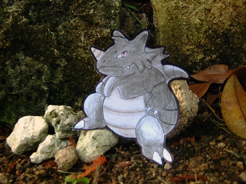 Papermon 112 - Rhydon