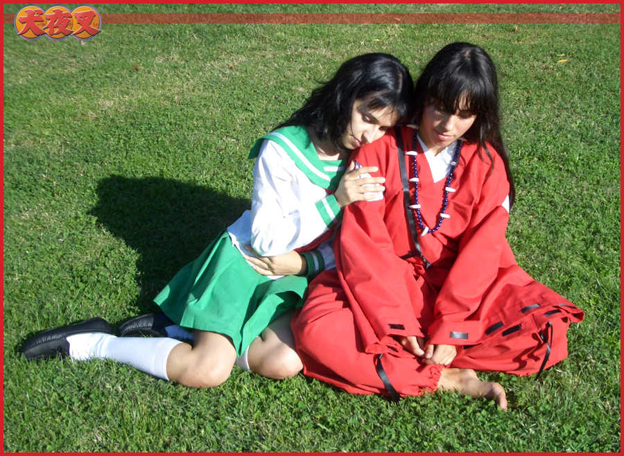 Human Inuyasha and Kagome 1