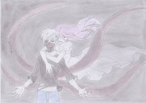 Kaneki and Lize