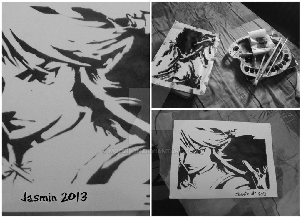 Link Stencil Art By Moozipan On DeviantArt