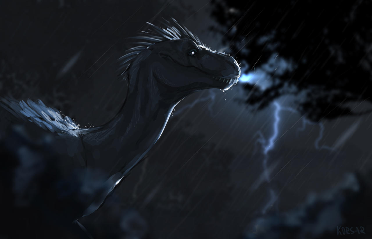 Horror Raptor Deviantart Raptor by KORSAR-fax on DeviantArt
