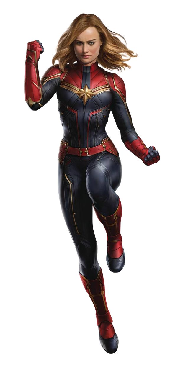 Captain Marvel Transparent PNG by PurpleAxell on DeviantArt
