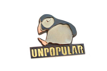 Unpopular Opinion Puffin Meme Ring