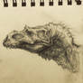 Dinosaur sketch