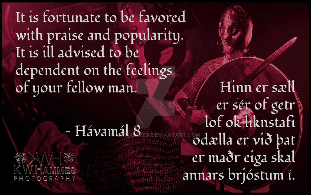 Havamal 8