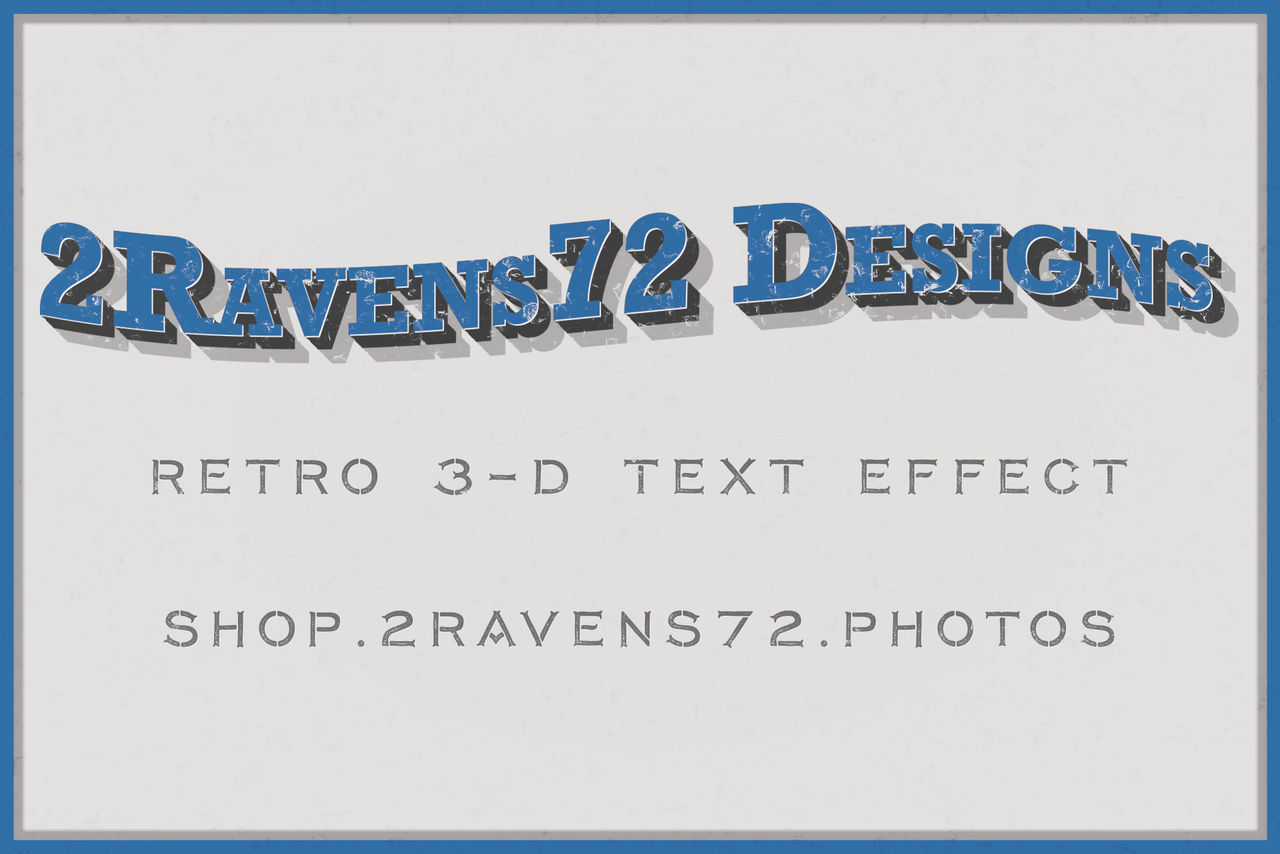 Retro Text Tutorial Project