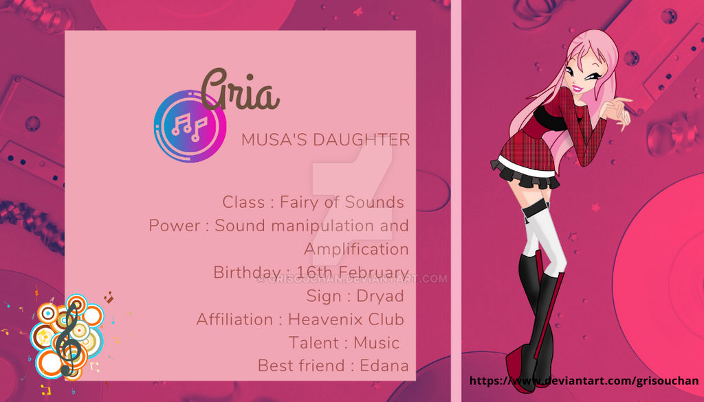 Identity Card : Aria by GrisouChan on DeviantArt
