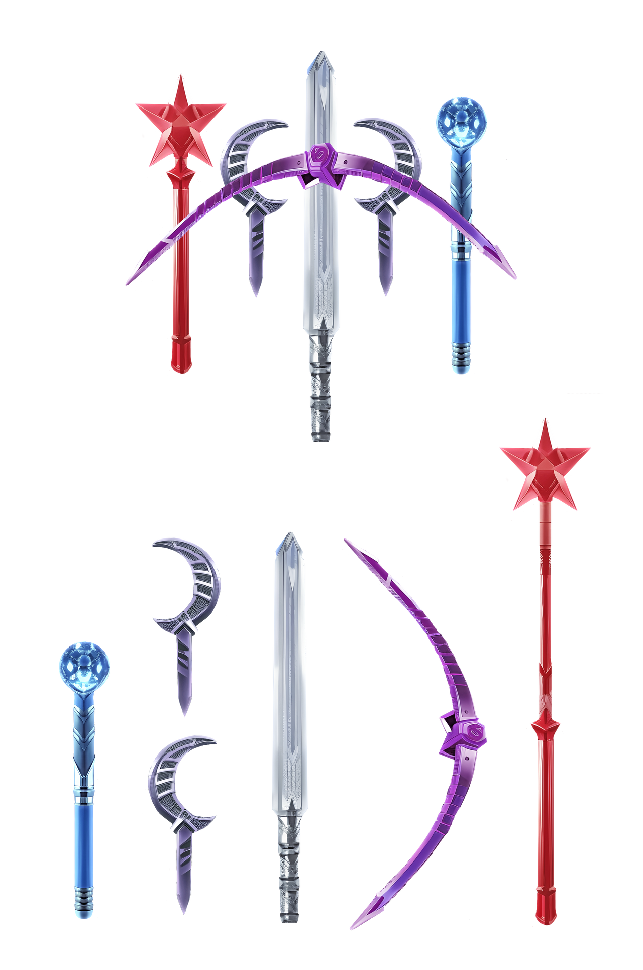 Ultra Power Ranger Weapons by PowerRangersUltra on DeviantArt