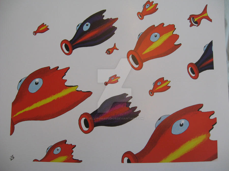 Rolly Polly Fishheads by JellyfishStudios on DeviantArt