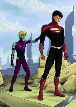 LoSh- Brainiac5  Superman