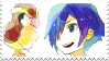 Falkner and Pidgey stamp