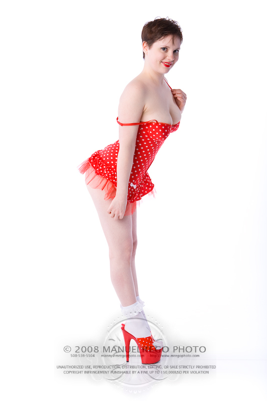 Polka Dot Pin Up