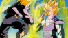 Trunks And Goku Stamp by Evil-Black-Sparx-77