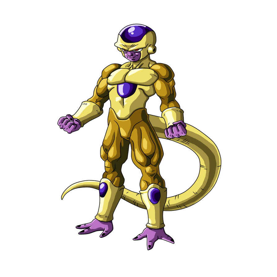 Golden Frieza Full body render by Evil-Black-Sparx-77 on DeviantArt