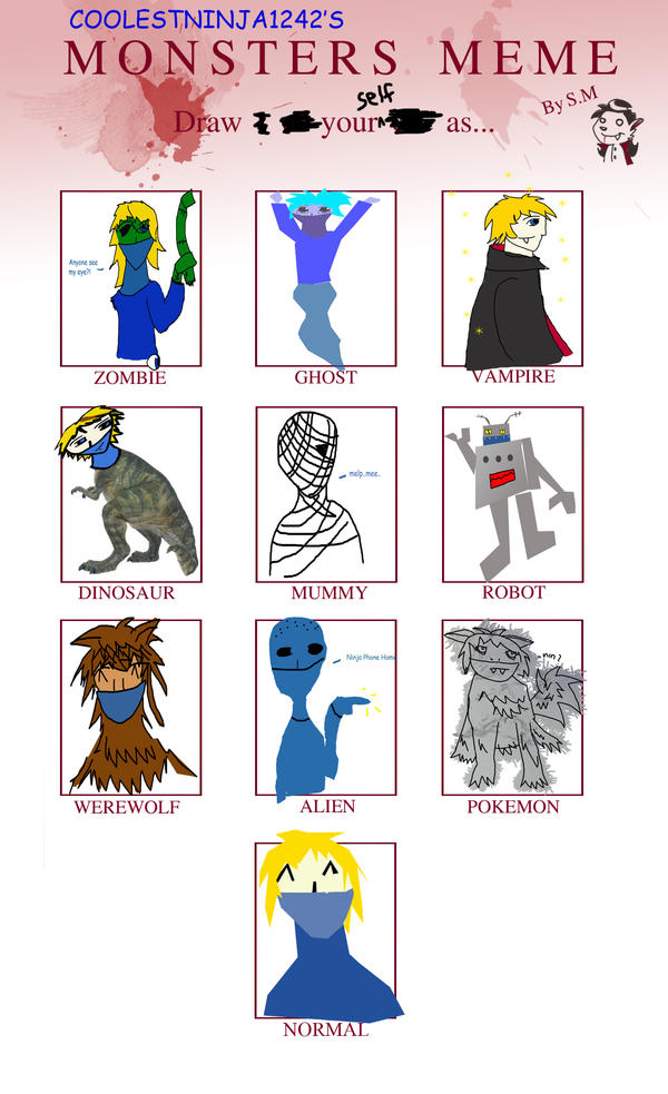 Meme Monster Code Monster Meme by CoolestNinja1242 on DeviantArt
