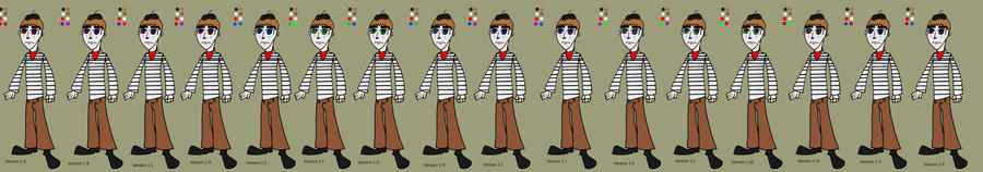 HMSFTAB Peter Color Chart V 1 by CoolestNinja1242 on DeviantArt