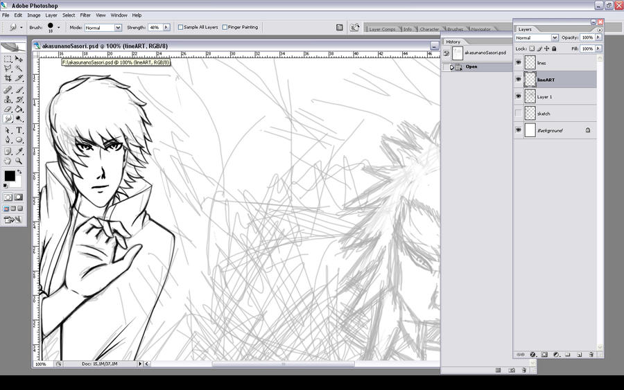 Line-arting - Sasori Rulez ~