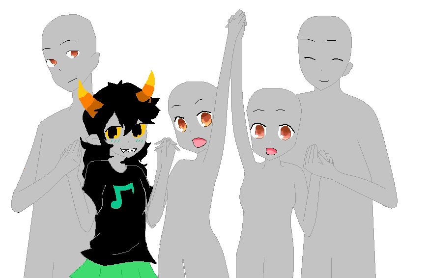 Homestuck troll oc collab