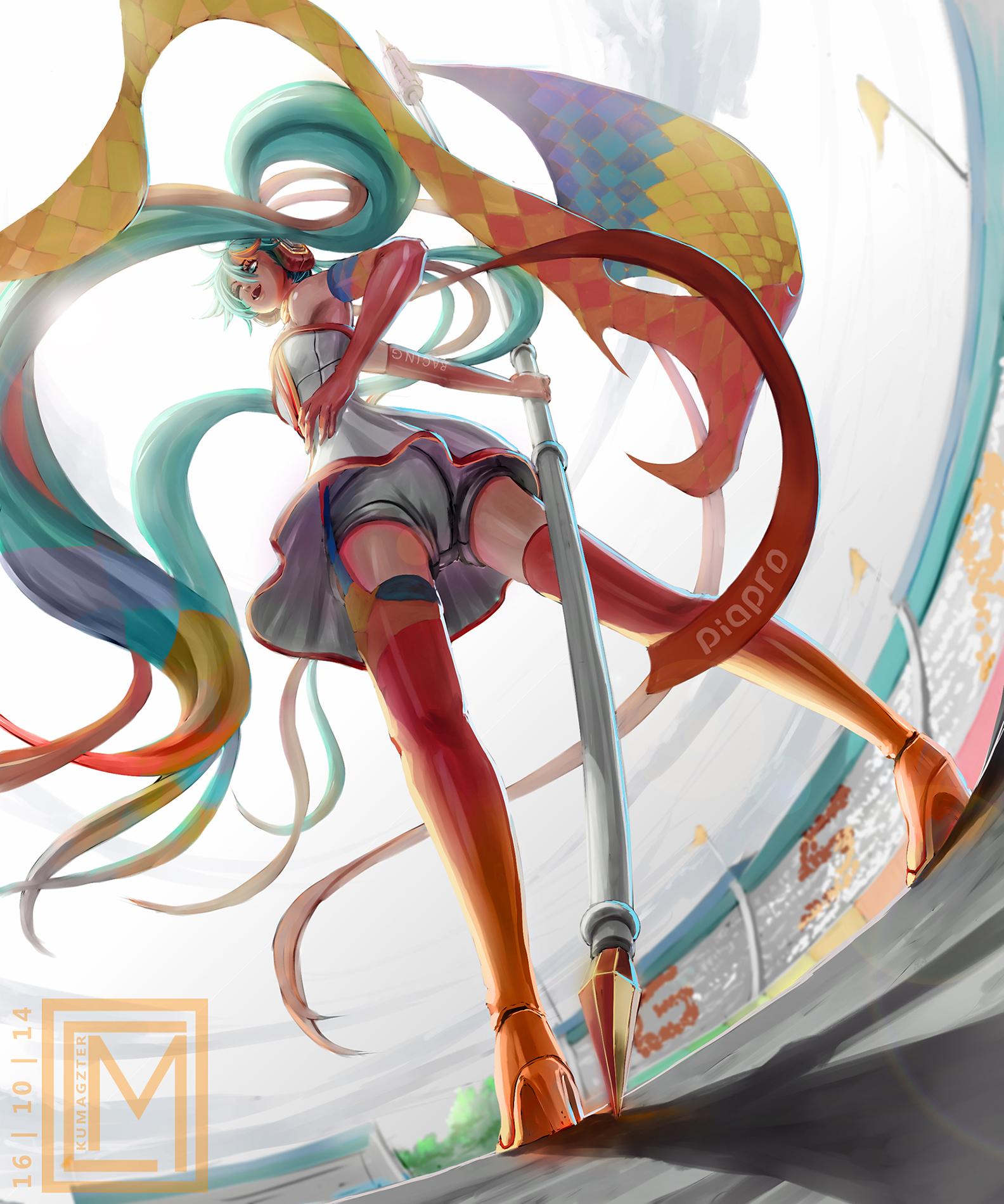 RACING MIKU 2016 speed paint