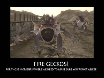 FIRE GECKOS