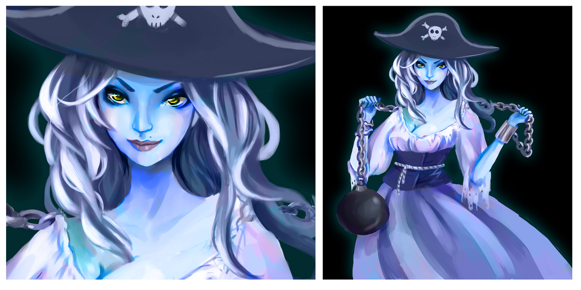 WIP - pirate ghost