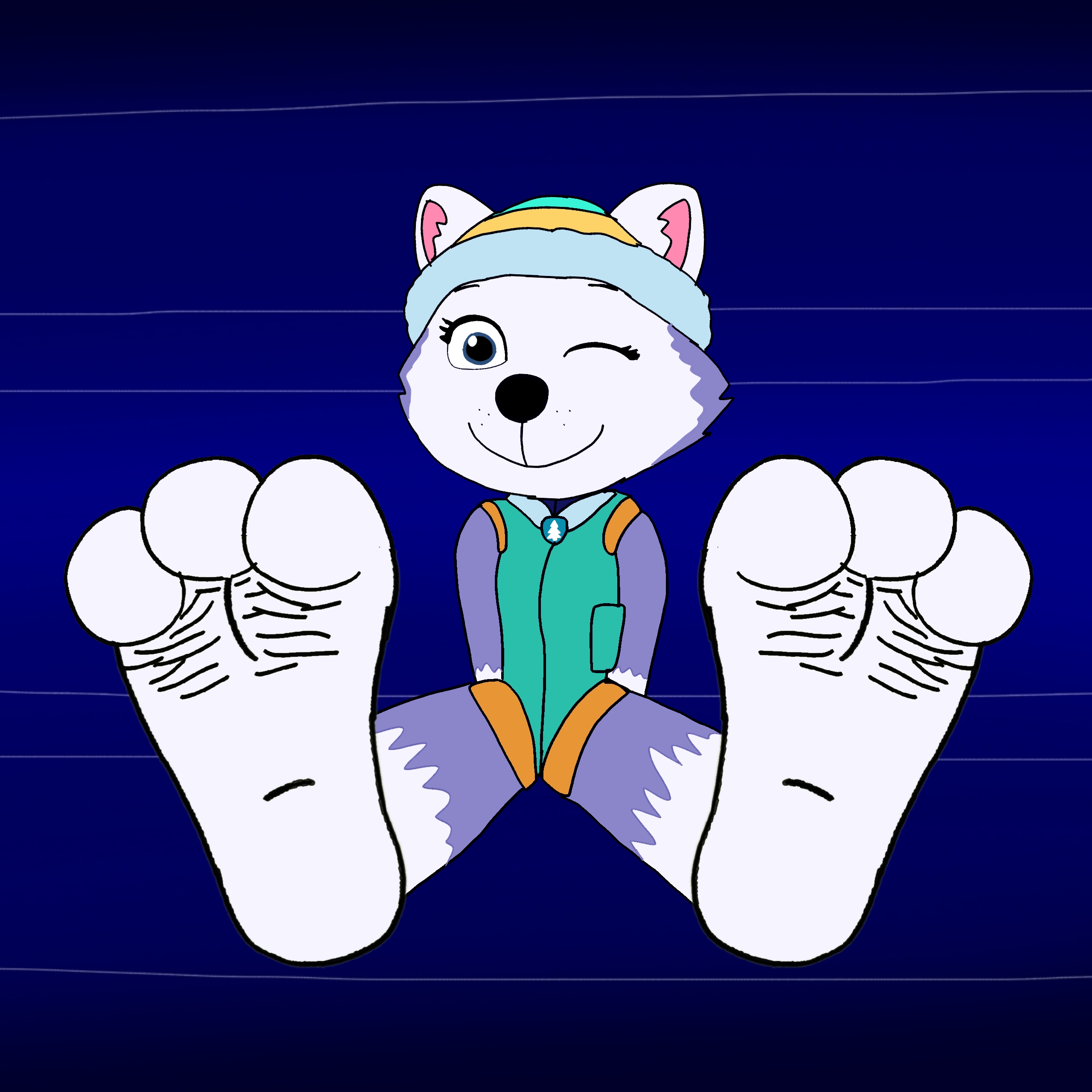 Everest S Feet Tease By Maxthecyanbird On Deviantart Everest S Feet Tease By Maxthecyanbird On Deviantart