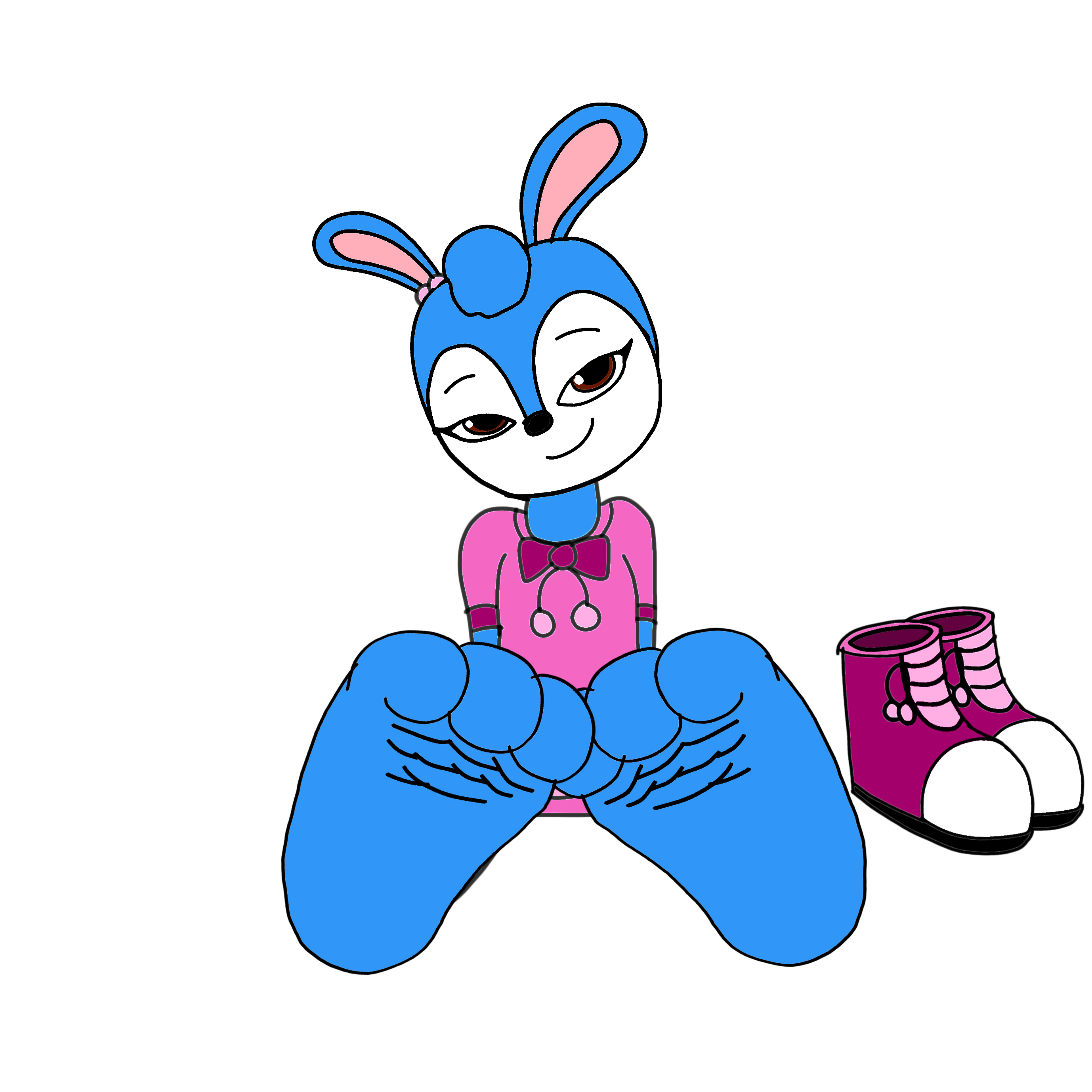 Lantu Blue Rabbit Lantu's Feet Tease by MaxTheCyanBird on DeviantArt