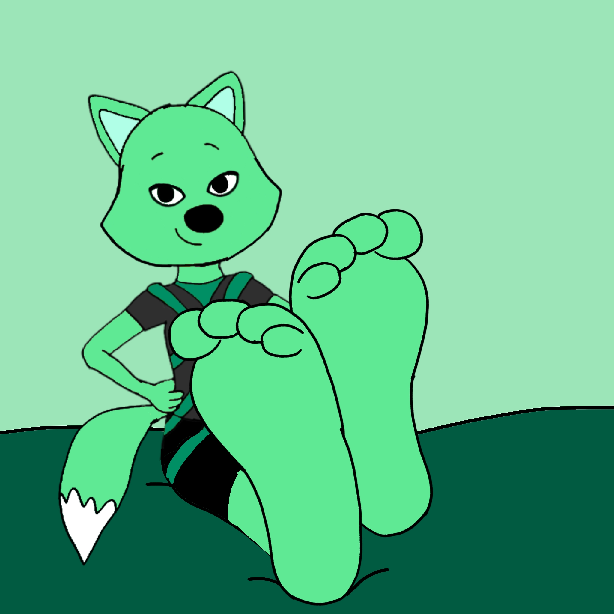 Raustm Rustam's Feet Tease (SkullManDan's style) by MaxTheCyanBird on DeviantArt