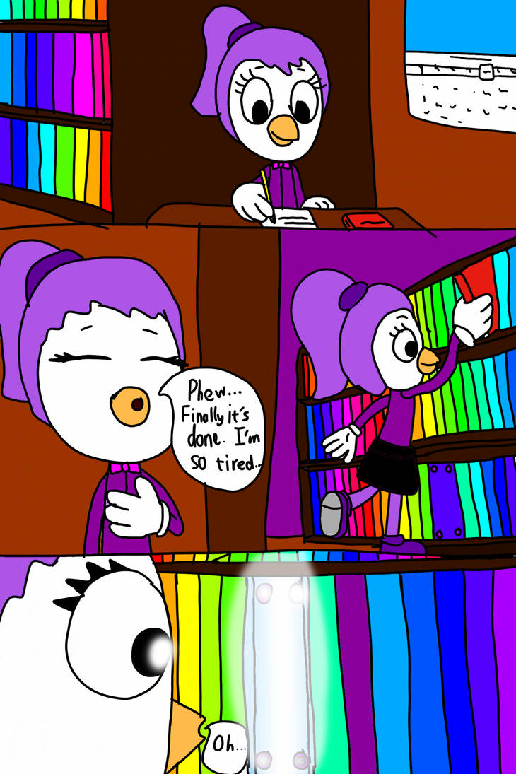 Magic Book (Page 1) by MaxTheCyanBird on DeviantArt