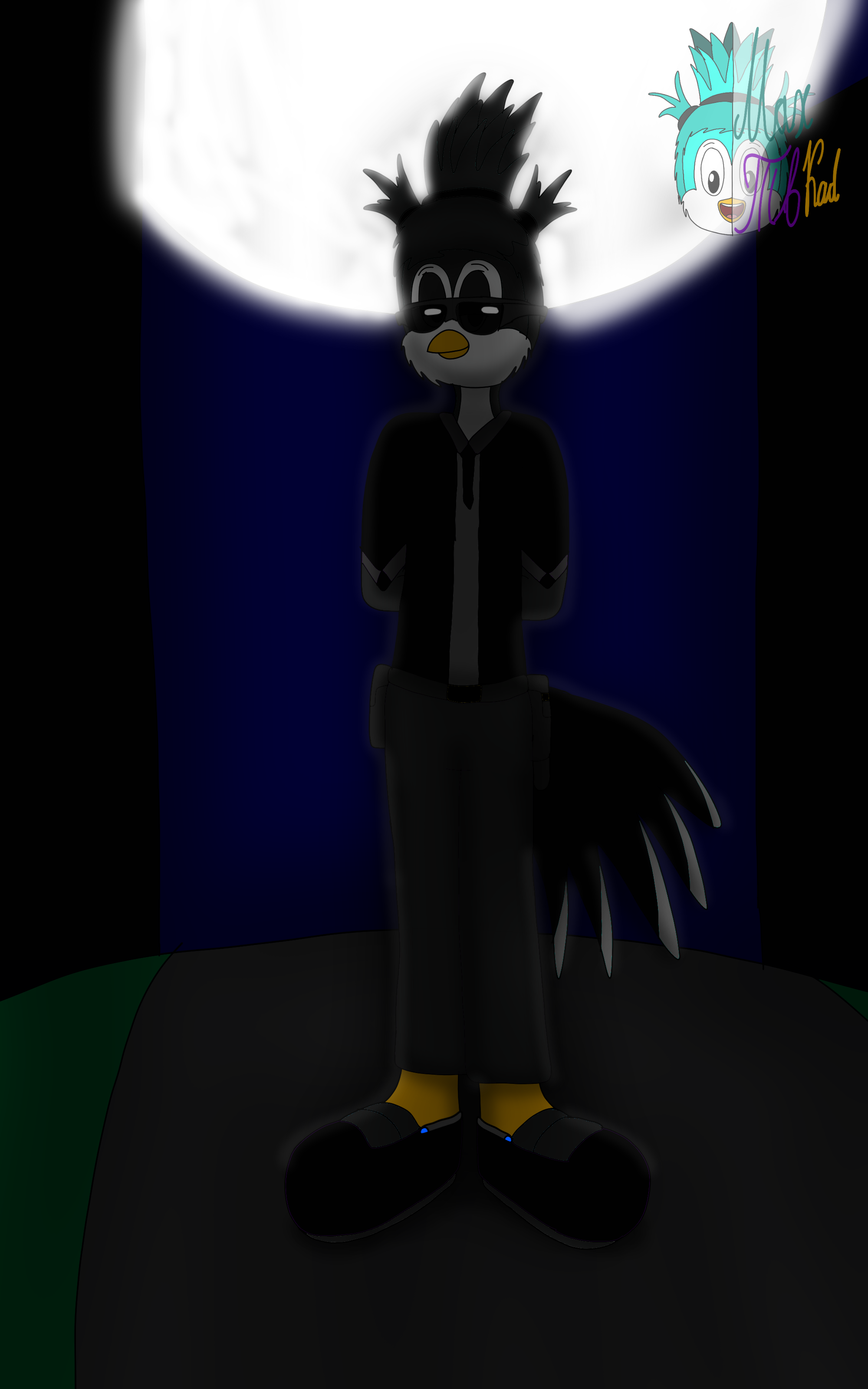 Maxthunderbird Deviantart Max Thunderbird as Mr. Shockbird by MaxThunderbird on DeviantArt