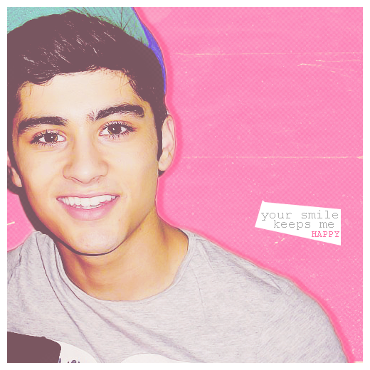 zayn smile