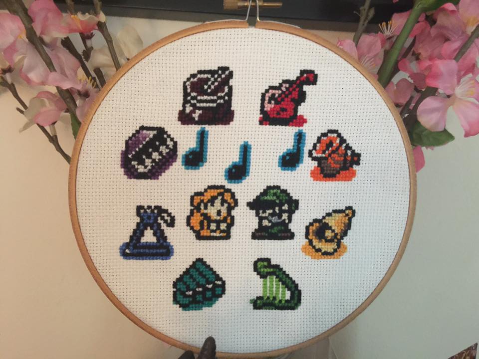 Links Awakening Cross Stitch