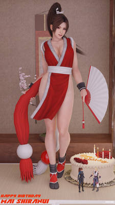 Happy Birthday Mai Shiranui!
