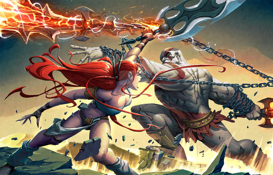 Kratos VS Nariko